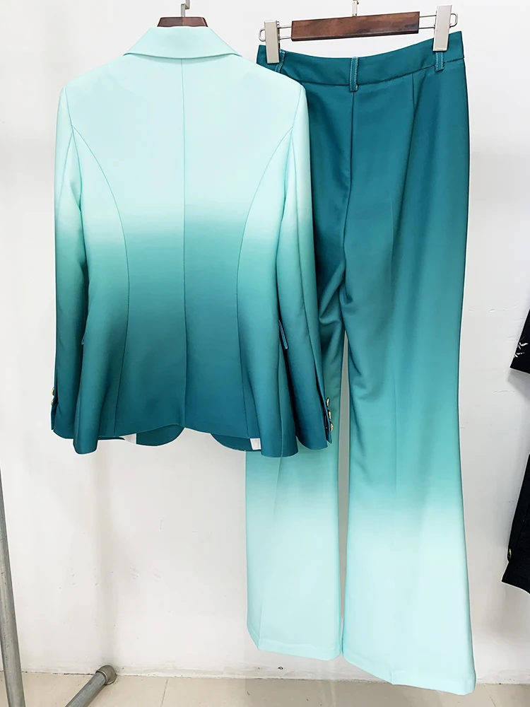 tailleur femme vert
