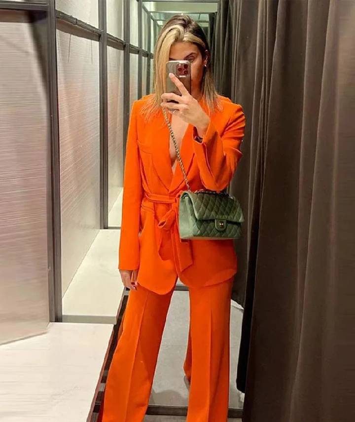 Pantalon femme chic