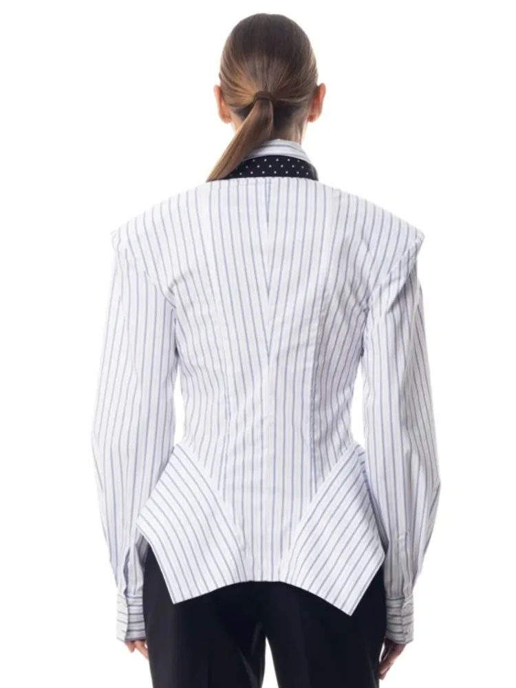 chemisier moderne femme bleu