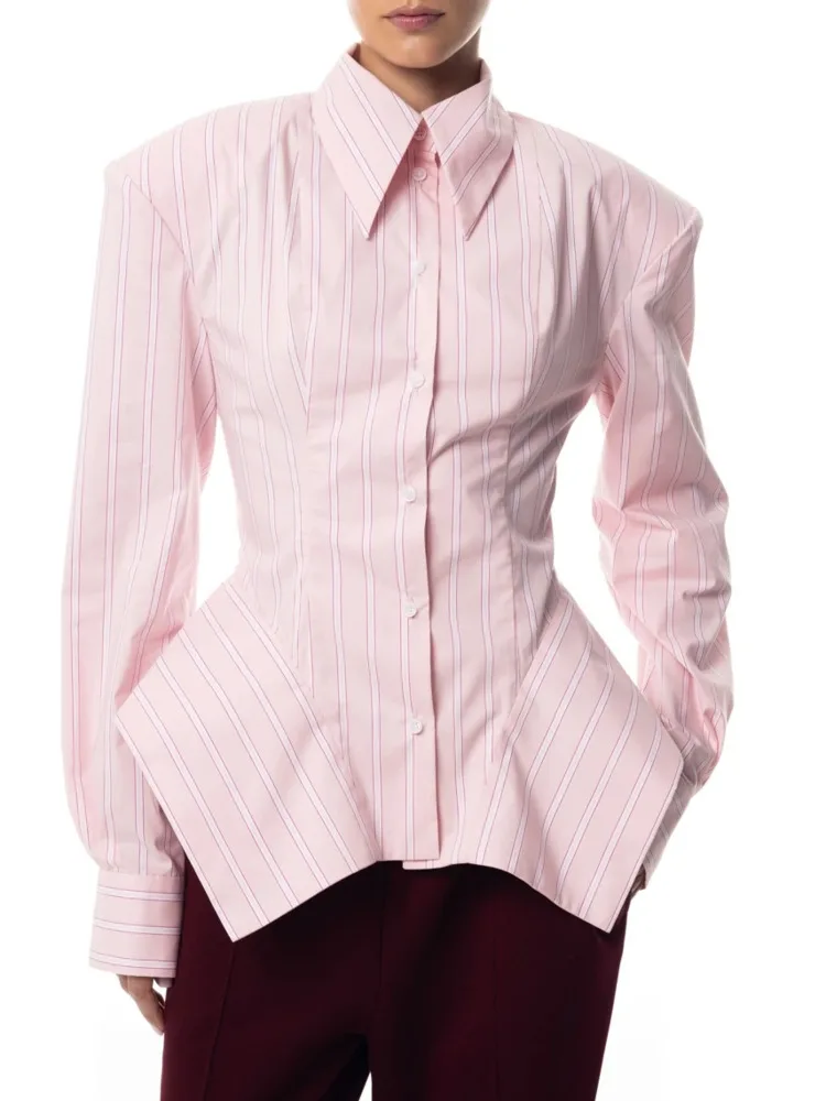 blouse femme bleu moderne