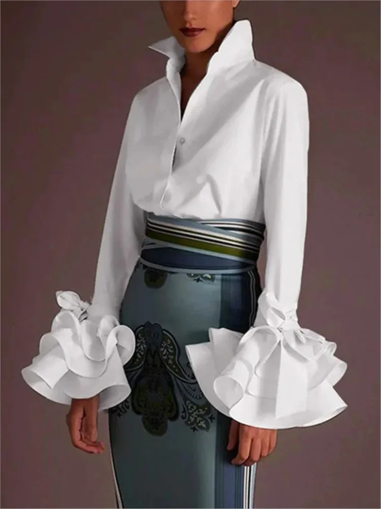 chemisier femme blanc chic